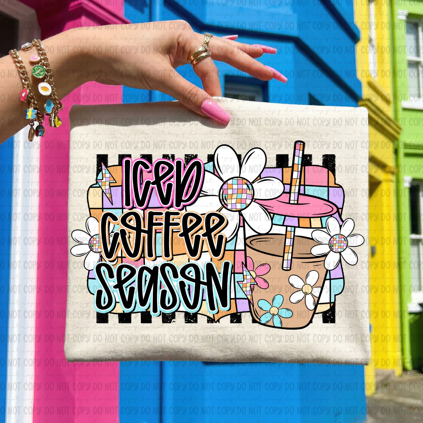 Iced Coffee Season Retro