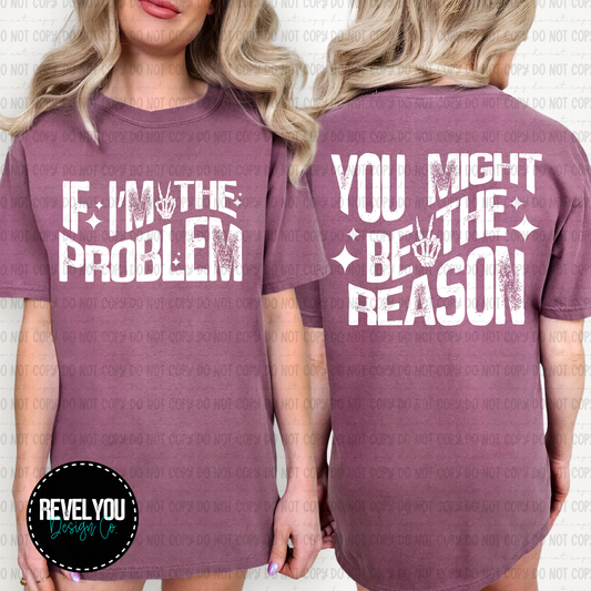 You Might Be The Reason - Black and White Set - PNG