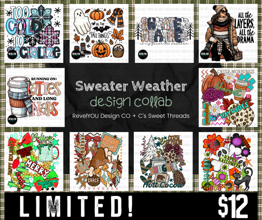 C's Sweet Threads + RevelYou Design Co - 2025 Sweater Weather Collab