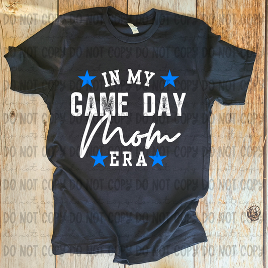 In My Game Day Mom Era Blue - PNG