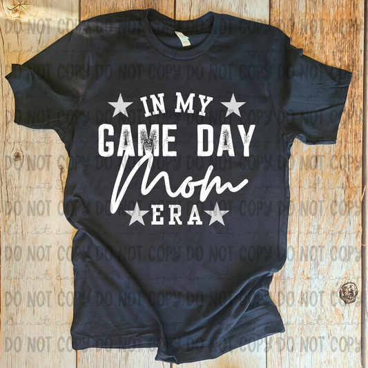 In My Game Day Mom Era Gray - PNG