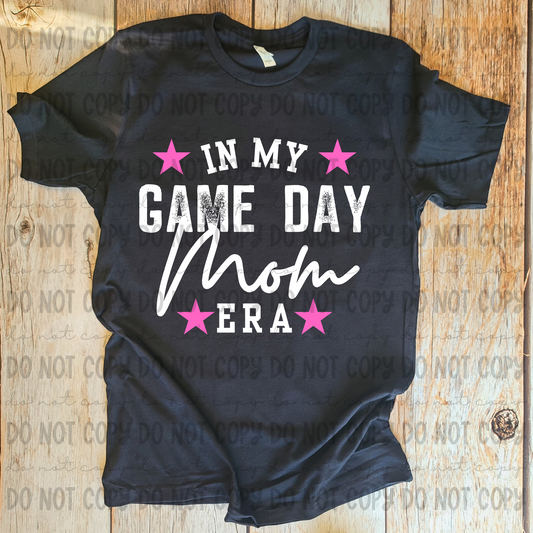 In My Game Day Mom Era Pink - PNG