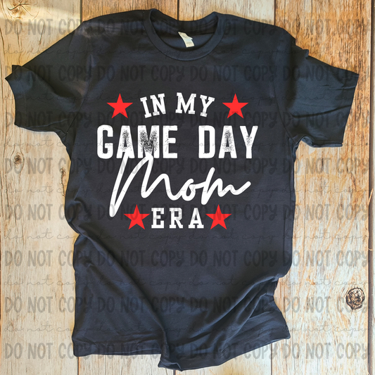 In My Game Day Mom Era Red - PNG