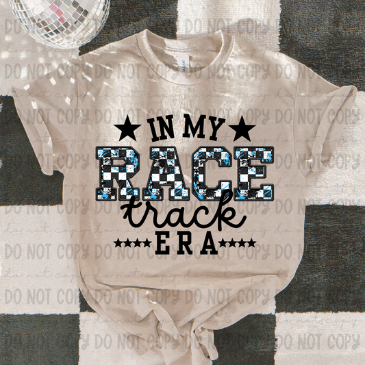 In My Race Track Era Blue - PNG