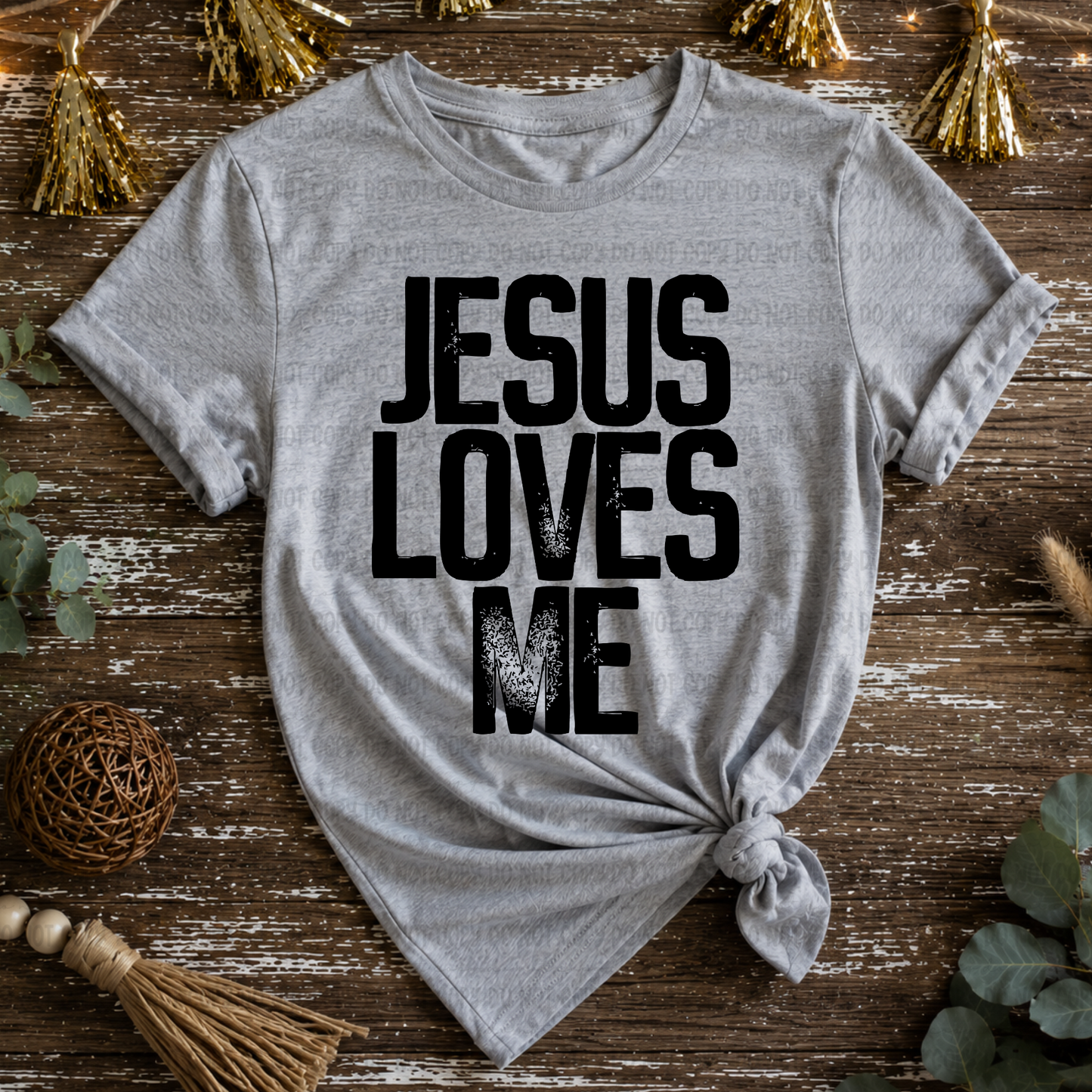 Jesus Loves Me *Black & White*