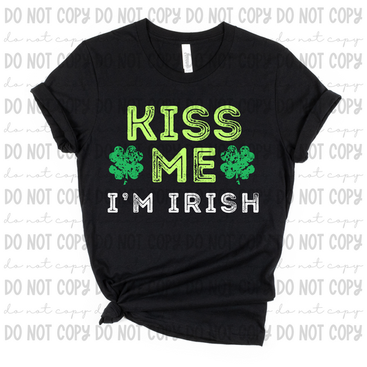 Kiss Me I'm Irish - PNG