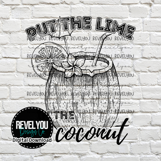 Put The Lime In The Coconut - PNG