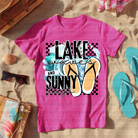Lake Waves and Sunny Days