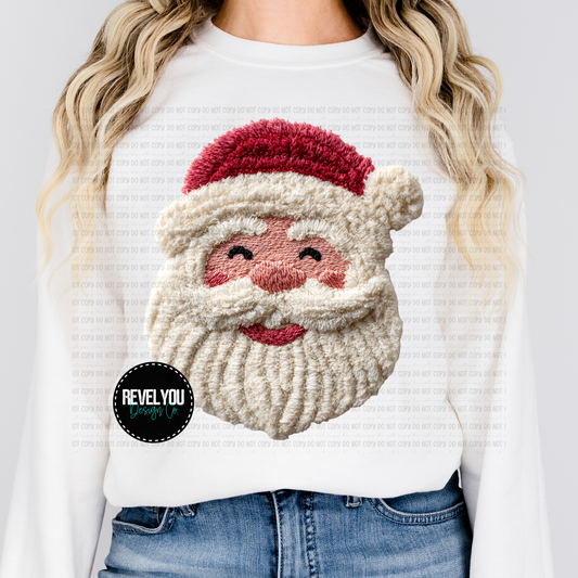 Faux Latchkey Red Santa - PNG