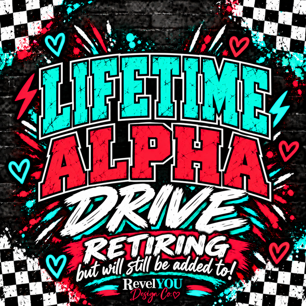 LIFETIME ALPHA DRIVE - ALPHA SETS ONLY! - READ ALL INFO BEFORE YOU BUY!! NO REFUNDS BECAUSE YOU DIDNT READ!