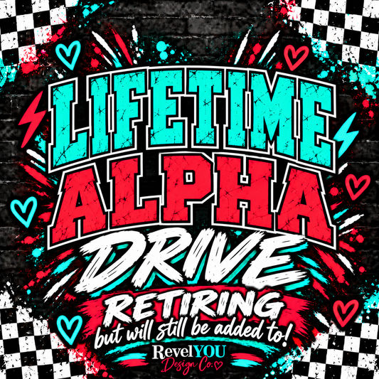 LIFETIME ALPHA DRIVE - ALPHA SETS ONLY! - READ ALL INFO BEFORE YOU BUY!! NO REFUNDS BECAUSE YOU DIDNT READ!