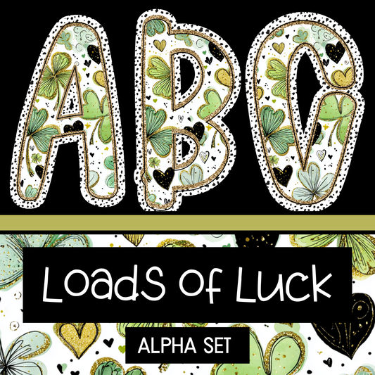 Loads Of Luck - Uppercase, Lowercase, 0-9