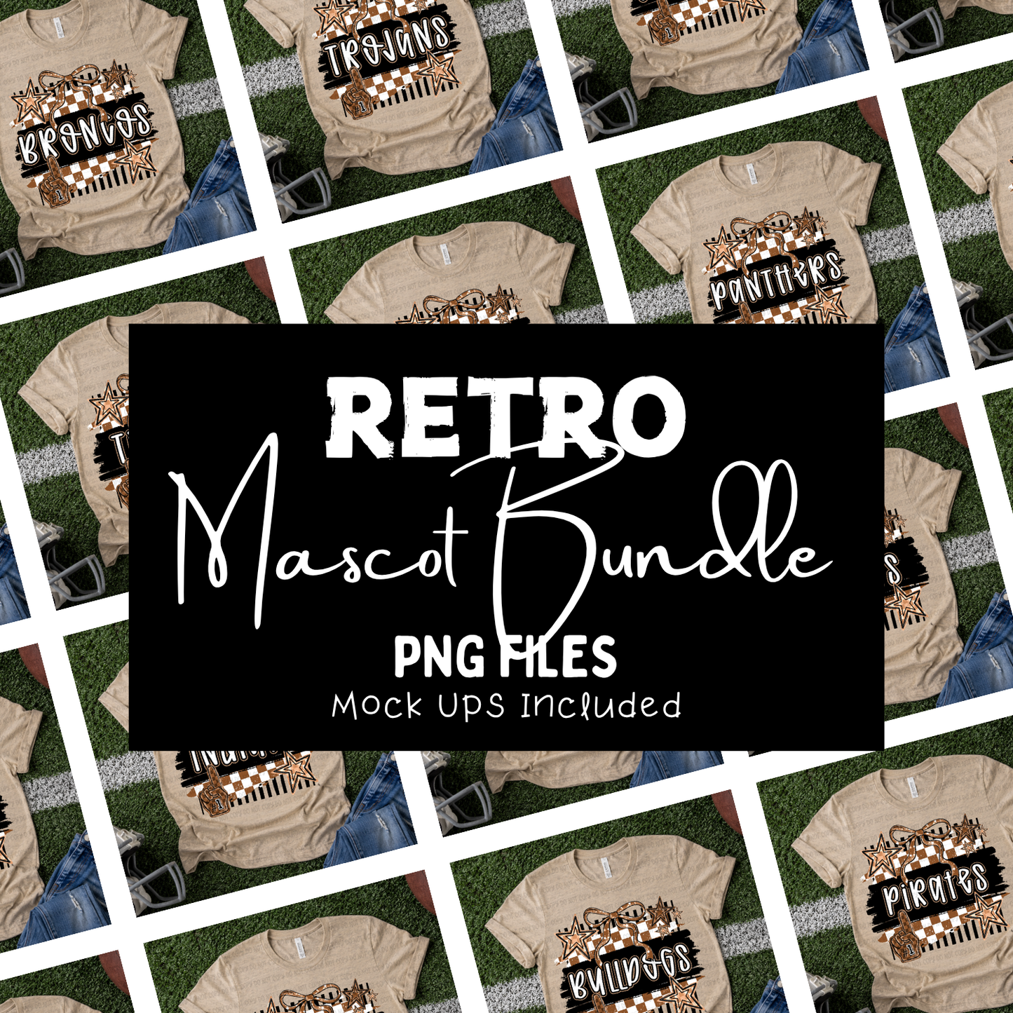 Retro Mascot Bundle - PNGS