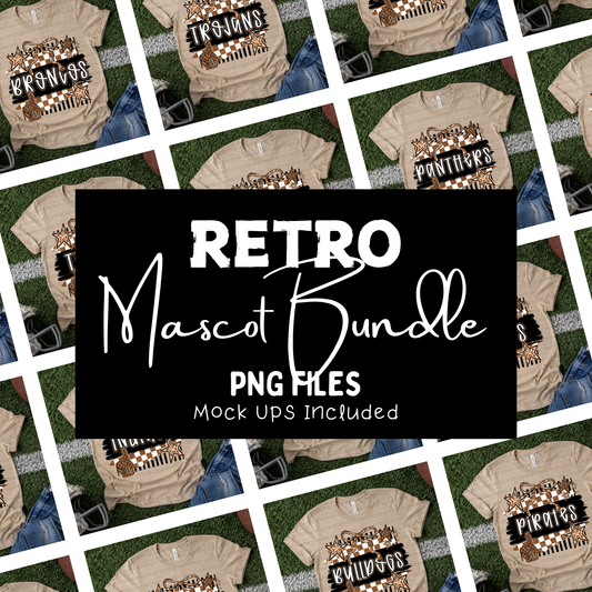 Retro Mascot Bundle - PNGS