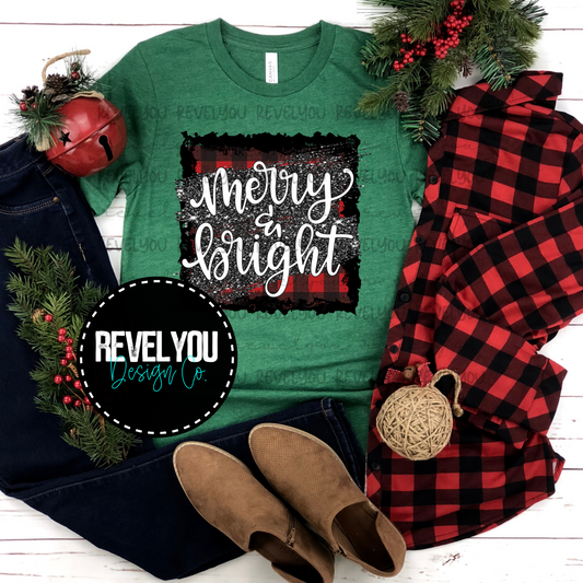 Merry & Bright Plaid Glitter - SEMI EXCLUSIVE!