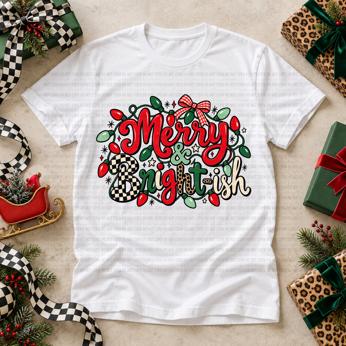 Merry & Bright-ish - PNG