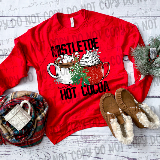 Mistletoe & Hot Cocoa - PNG
