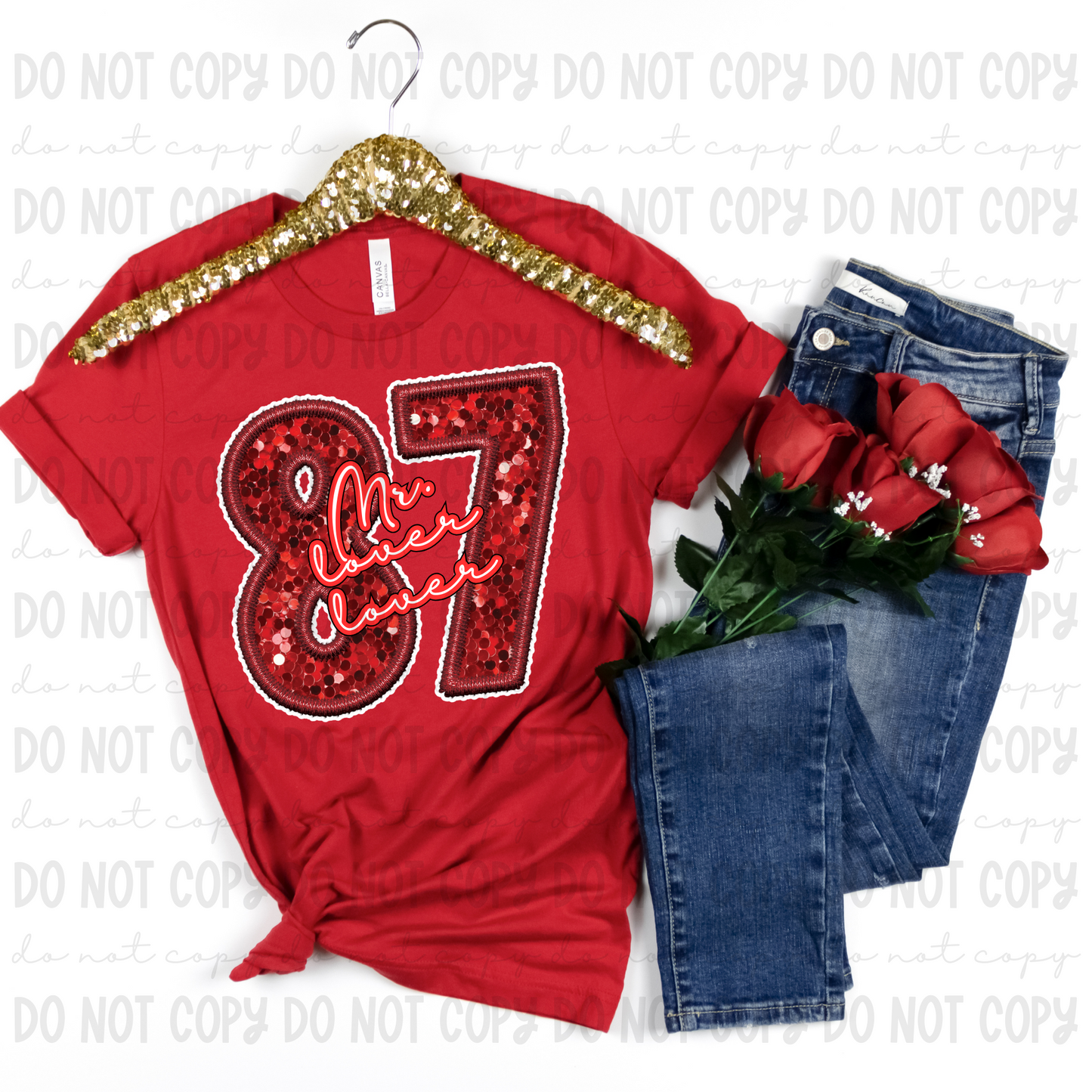 Mr Lover Lover 87 Sequin Embroidery - PNG