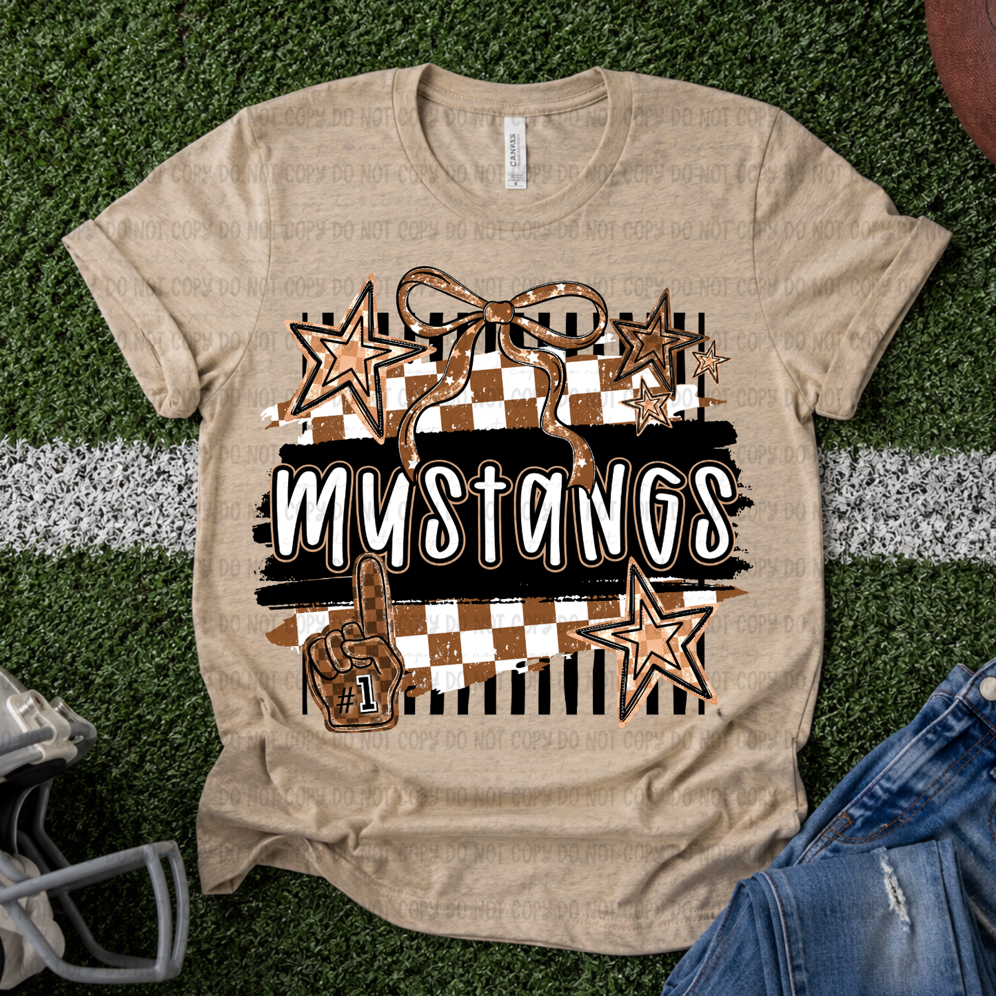 Retro Mustangs - PNG
