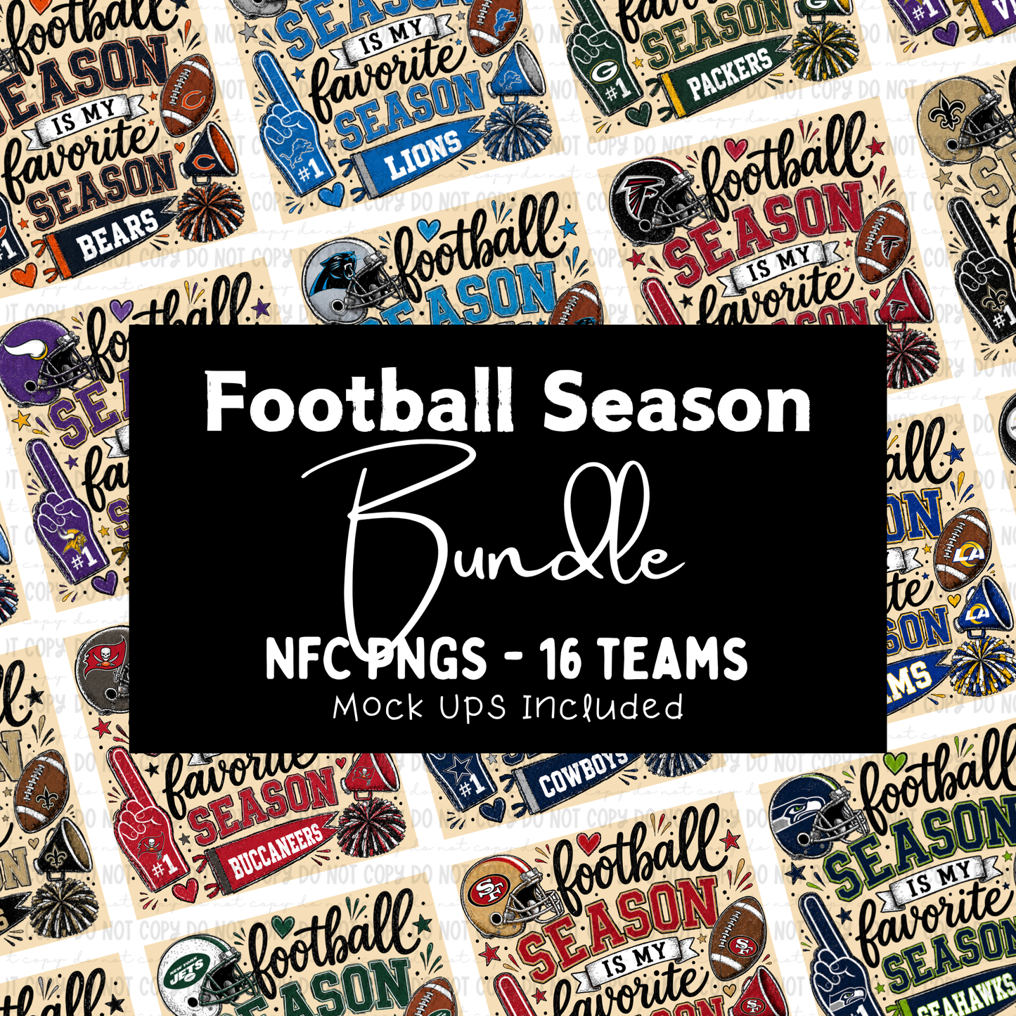 NFC Football Season Bundle - PNGS