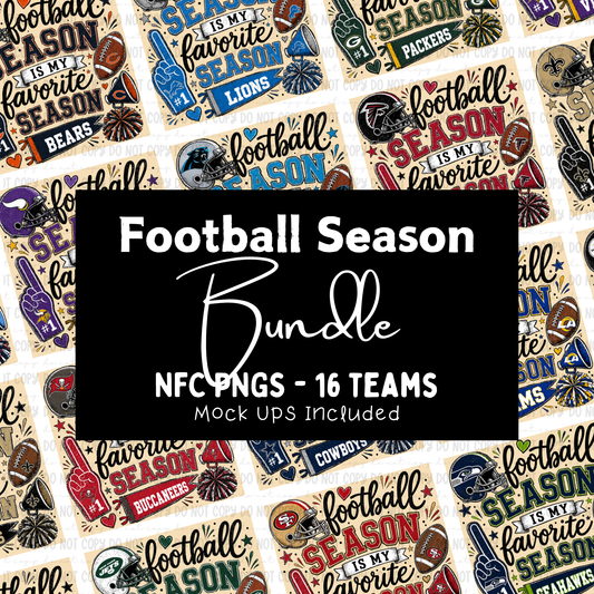 NFC Football Season Bundle - PNGS