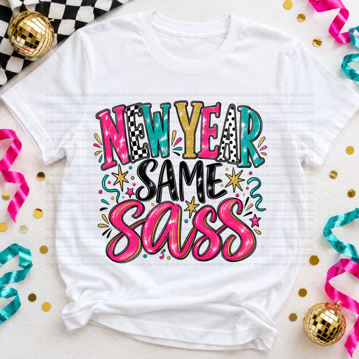 New Year Same Sass - PNG