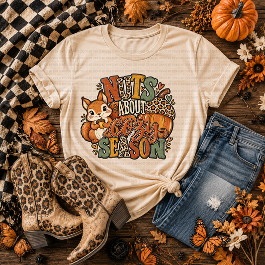 Nuts About Cozy Season - PNG