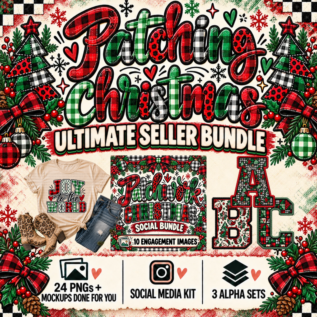 Patchwork Christmas - Ultimate Seller Bundle