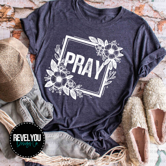 PRAY  *Black/White Set* - PNG