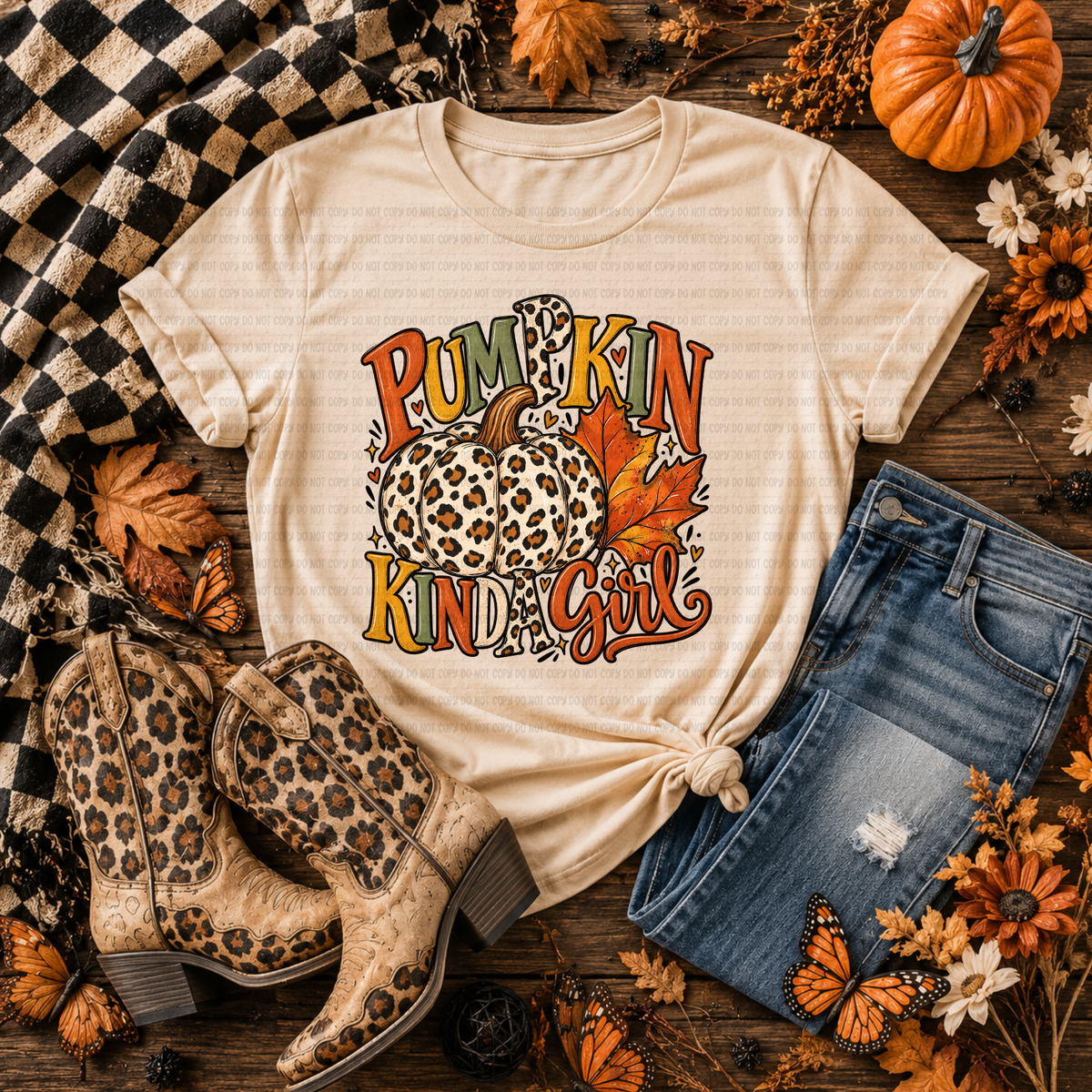 Pumpkin Kinda Girl - PNG
