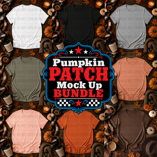 Pumpkin Patch Mock Up Bundle