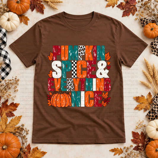 Pumpkin Spice & Everything Nice - PNG