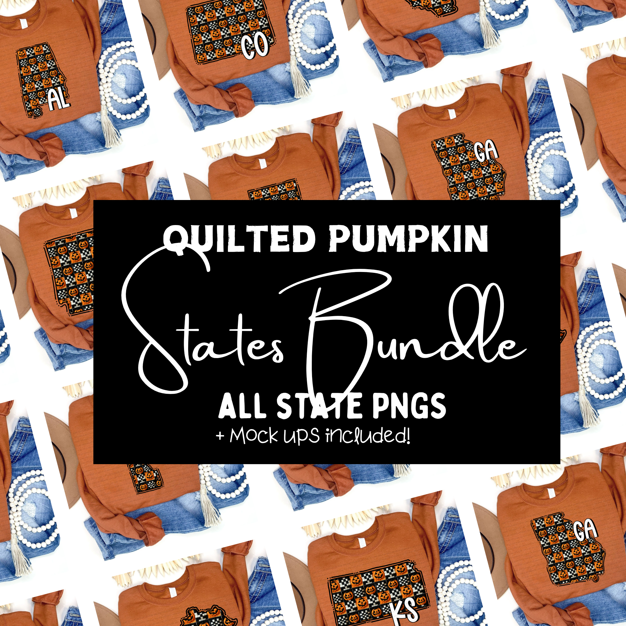 Quilted Pumpkin State Bundle - PNGS – RevelYOU Boutique