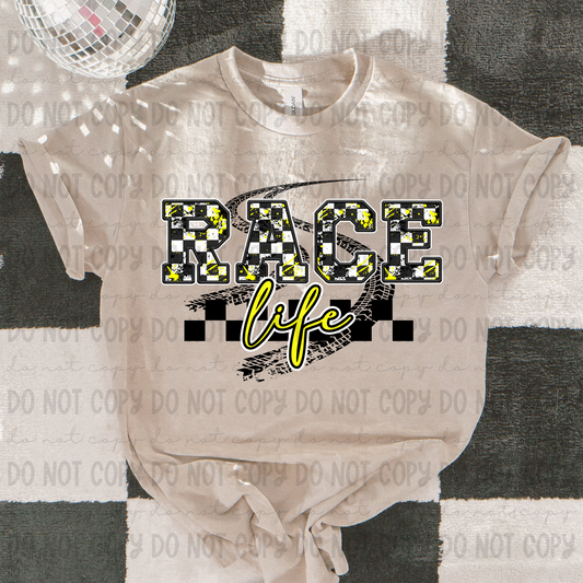 Race Life Yellow - PNG