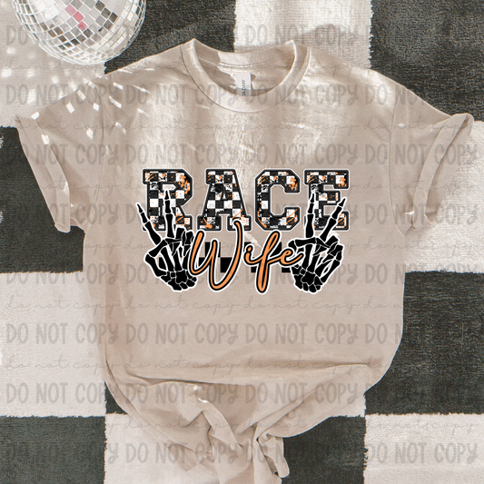 Race Wife Orange - PNG