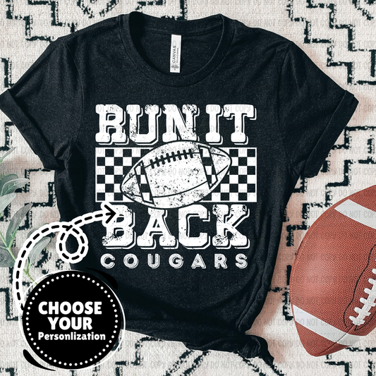 Run It Back Black/White Set - CUSTOMIZE YOURS!