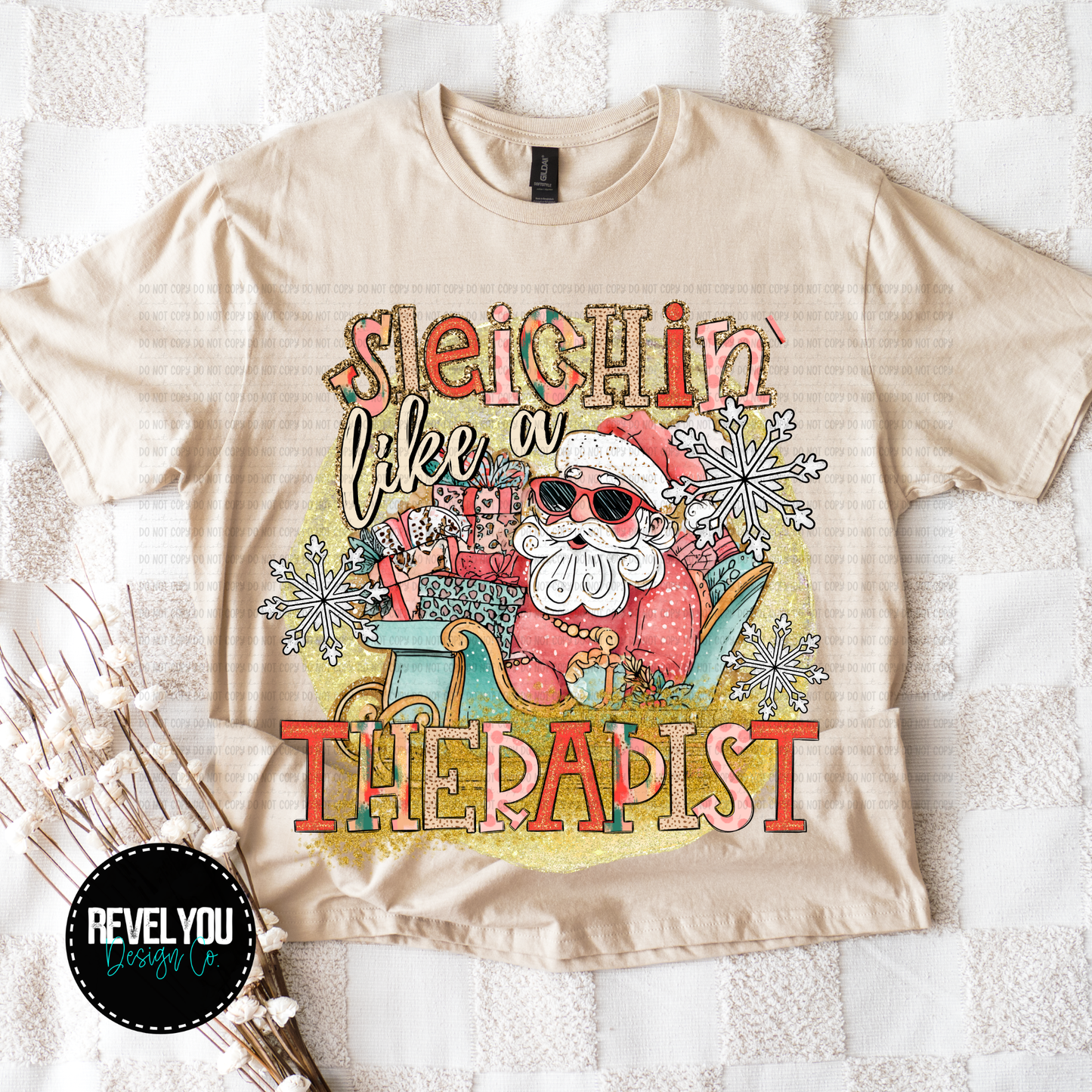 Sleighin' Like A Therapist - PNG