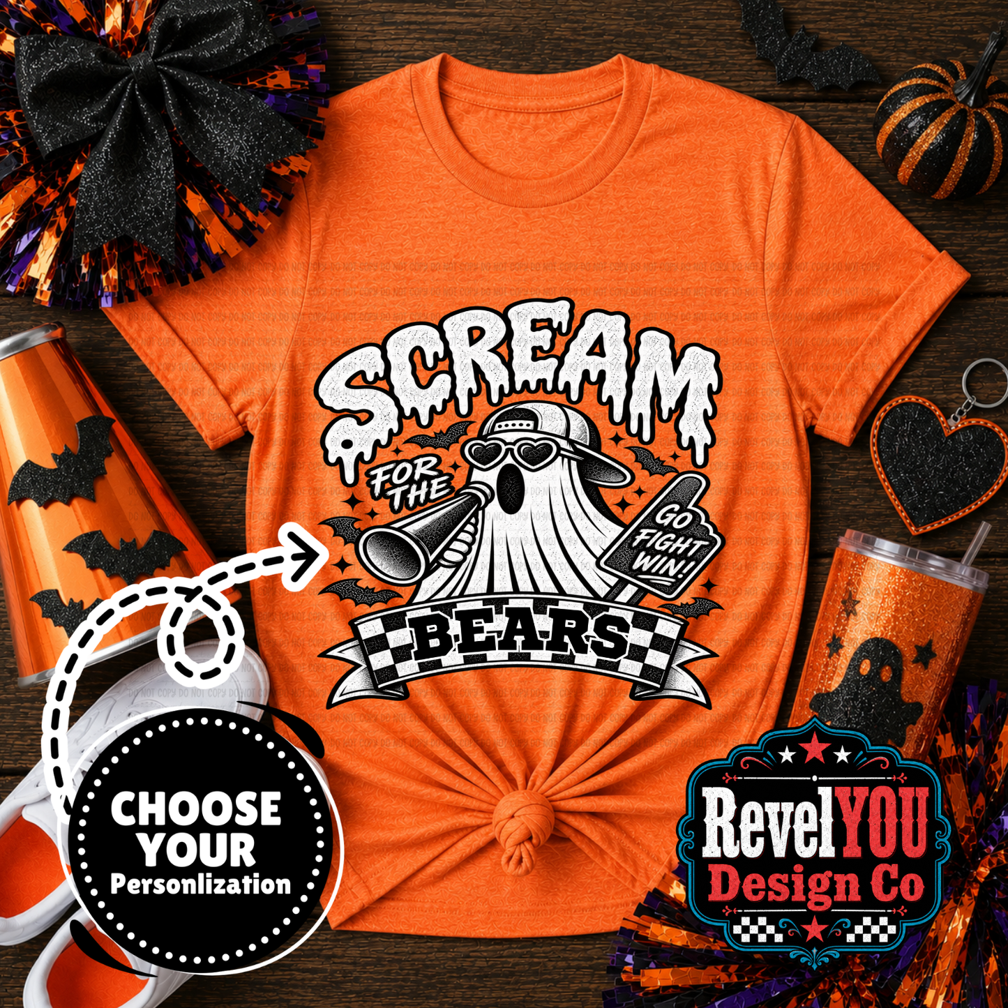Scream For Mascot - Custom