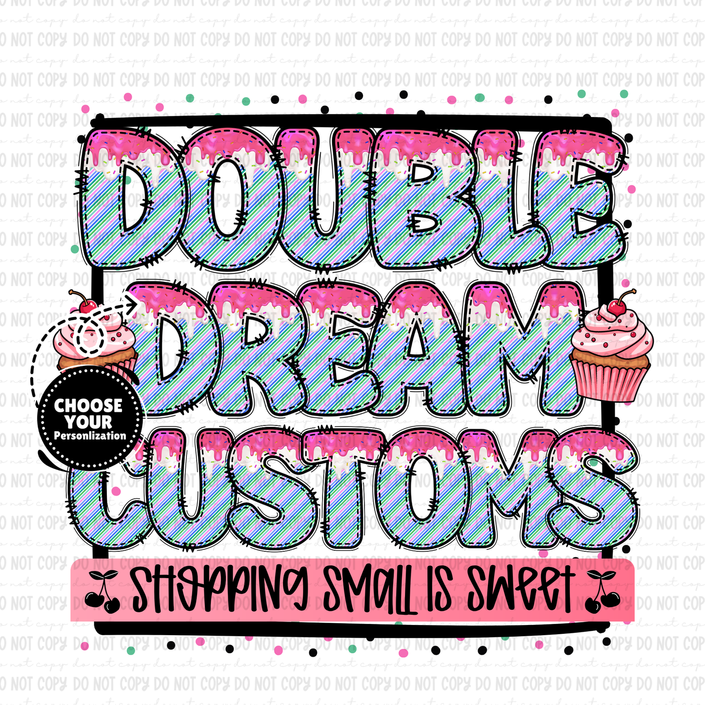 Shopping Small Is Sweet Logo
