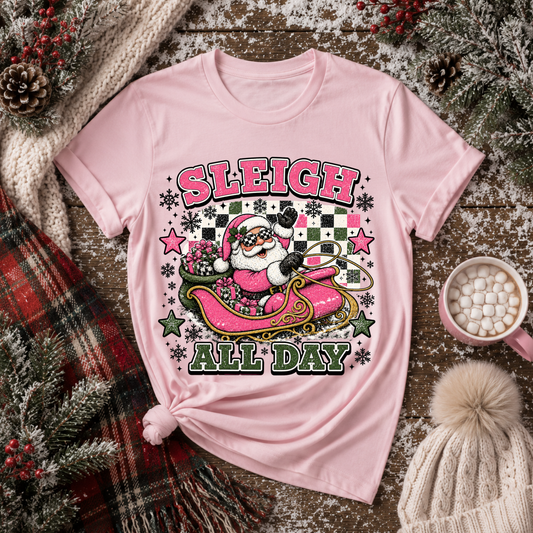 Sleigh All Day Pink - PNG