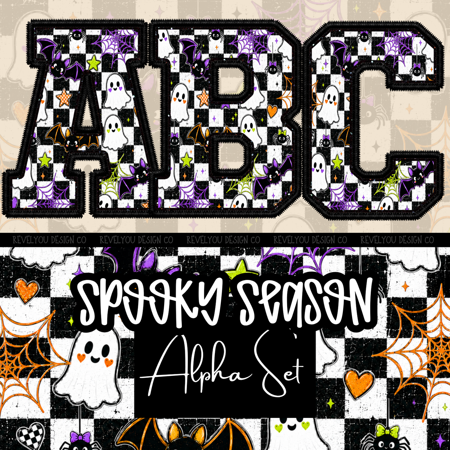 Spooky Season Alpha Set