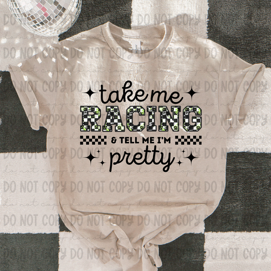 Take Me Racing Green - PNG