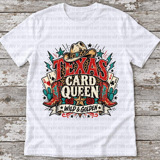 Texas Card Queen - PNG