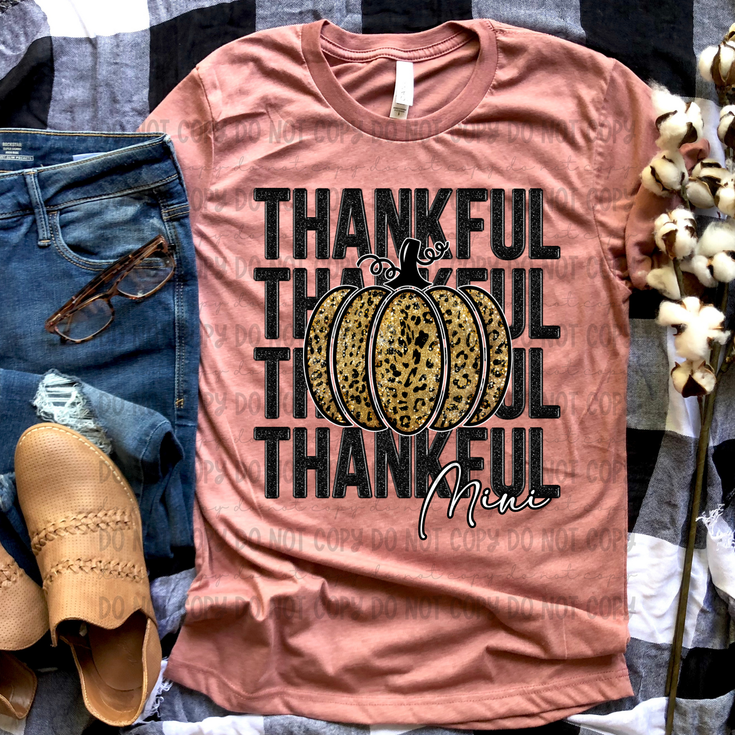 Thankful Mini Stack - PNG