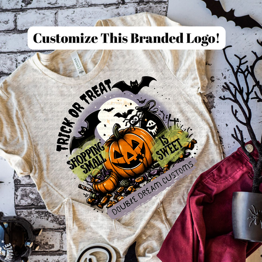 Trick Or Treat Branded Logo - PNG