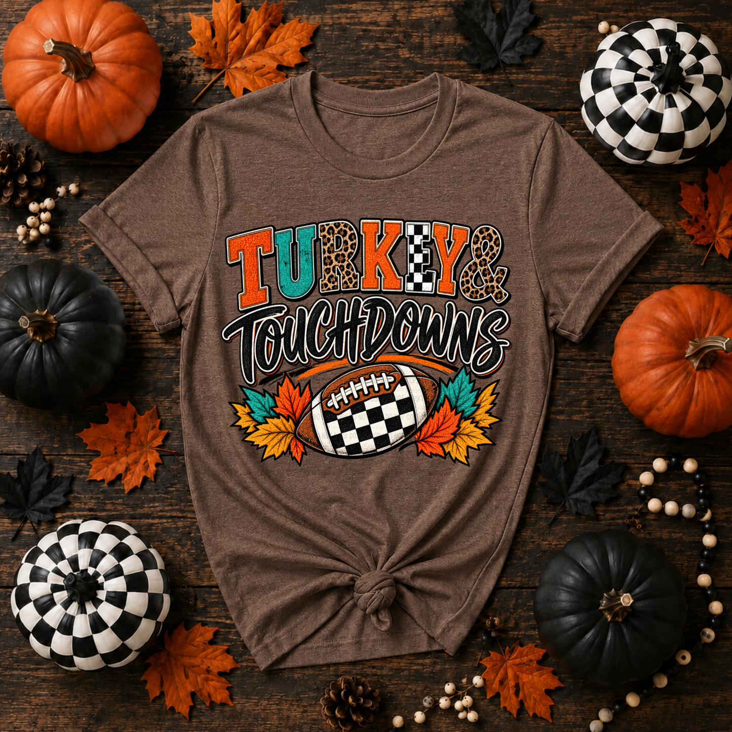 Turkey & Touchdowns - PNG
