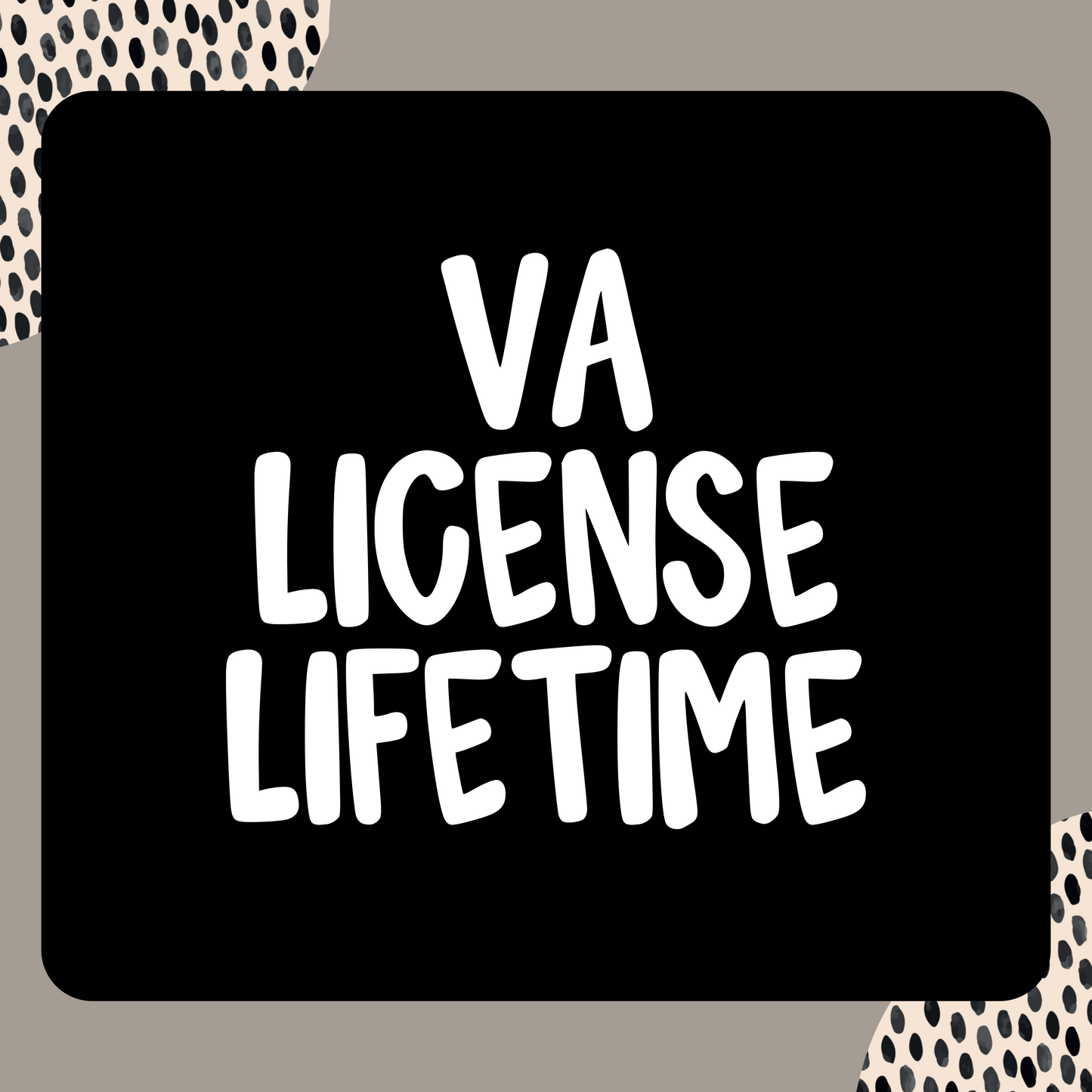 VA Commercial License - LIFETIME