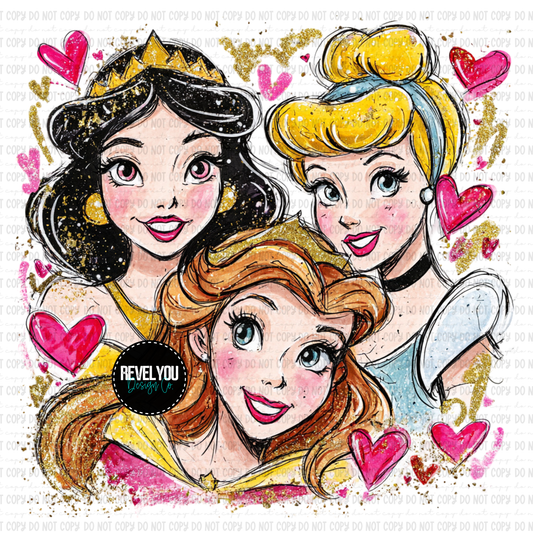 V Day Princesses - SEMI EXCLUSIVE - LIMITED to 2 BUYERS *WILL NOT RESTOCK