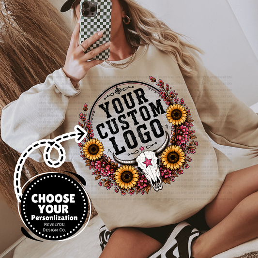 Western Sunflower Branded Logo - PNG