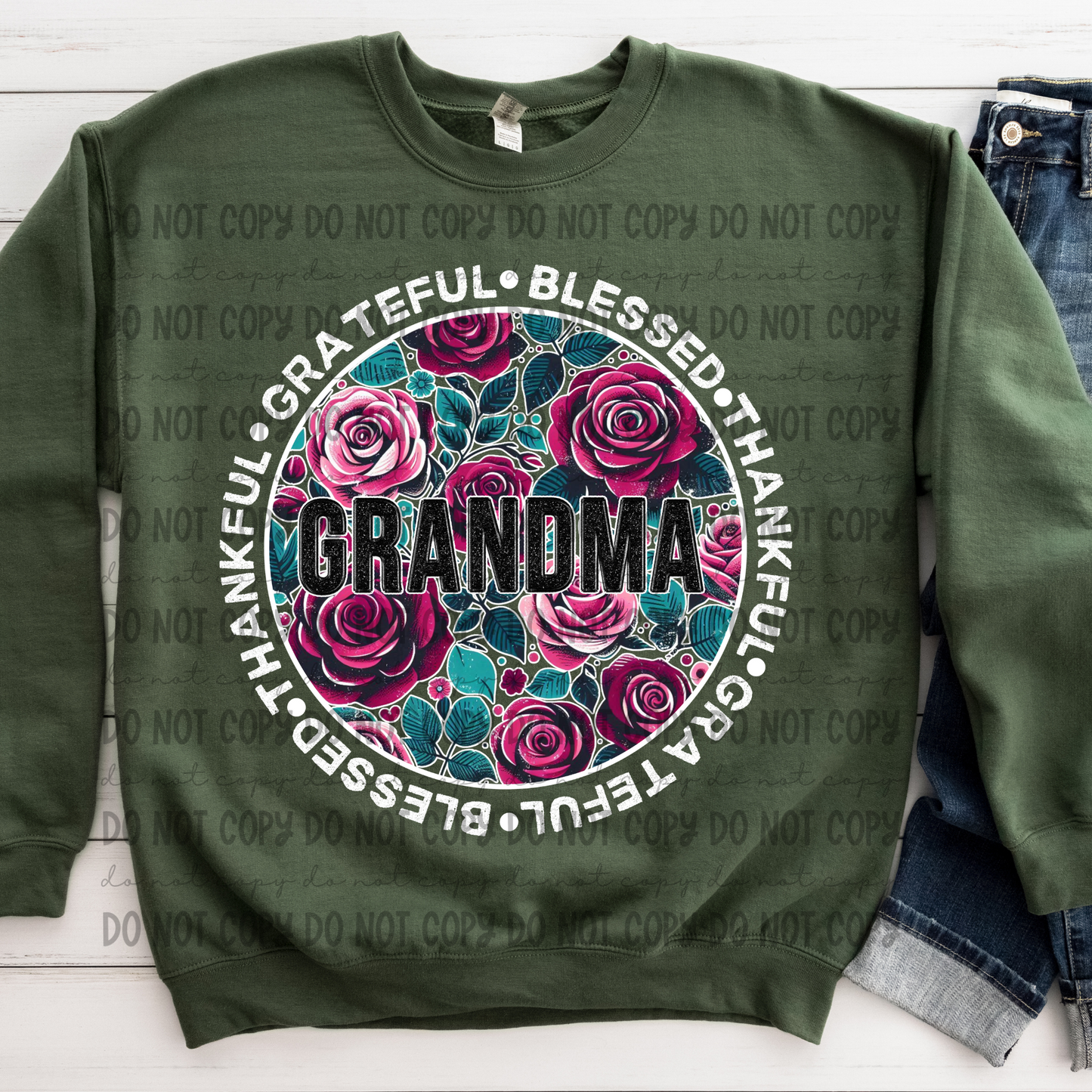 GRANDMA Thankful Circle - PNG